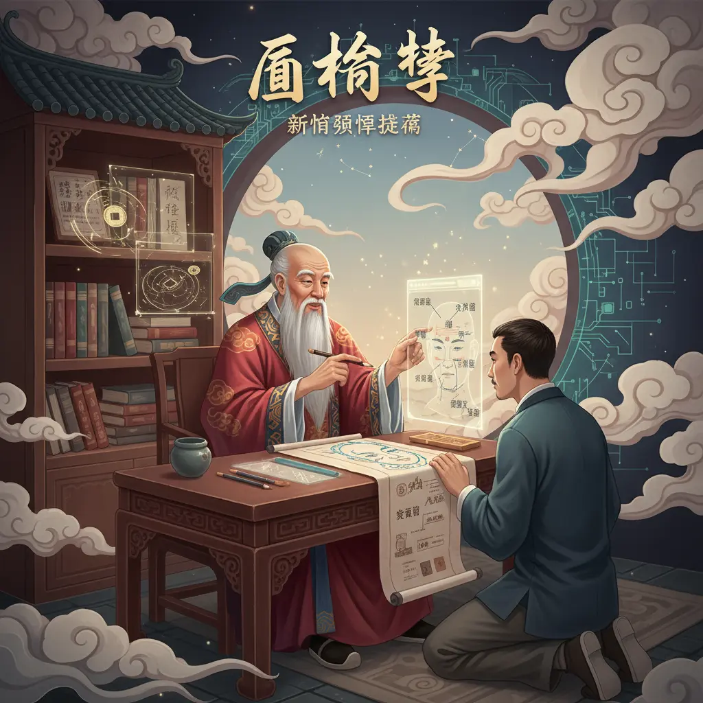 算命師傅推薦 - 面相學