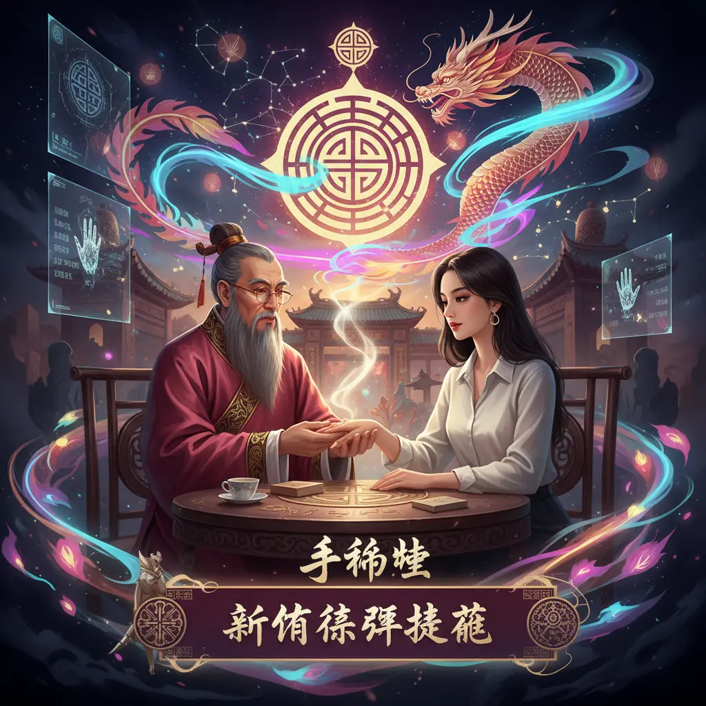 算命師傅推薦 - 手相學